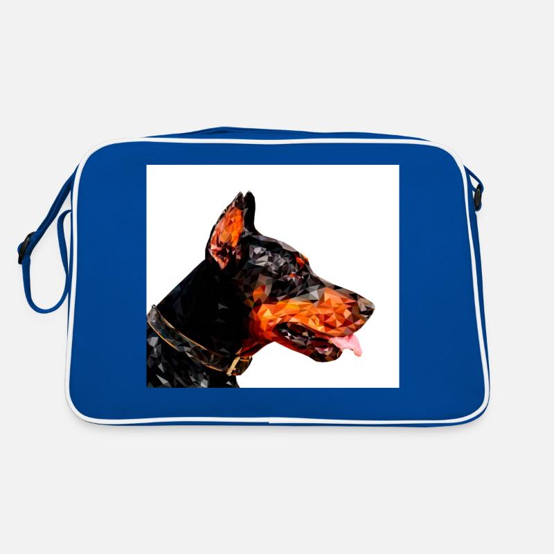Dobermann Retro Tasche