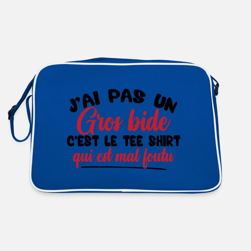 J'ai pas un gros bide Sac Retro