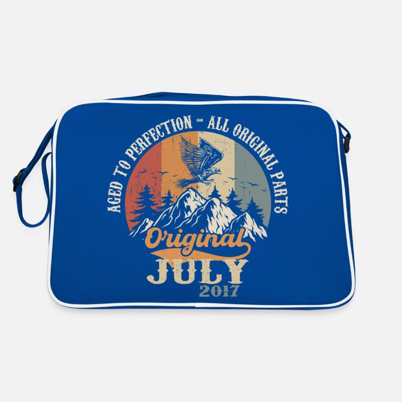 Juli 2017 Geburtstagsgeschenk Juli 2017 Original Retro Tasche