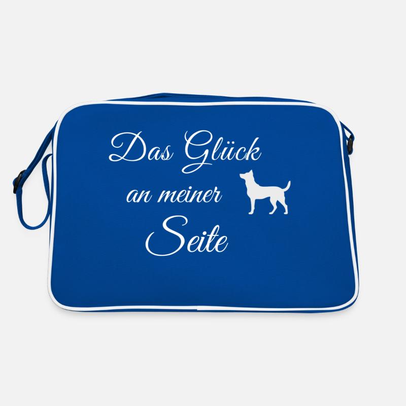 Das Glück an meiner Seite Retro Tasche