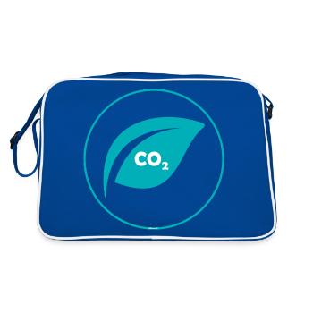 Design c02 - Sac Retro - bleu/blanc - Dos