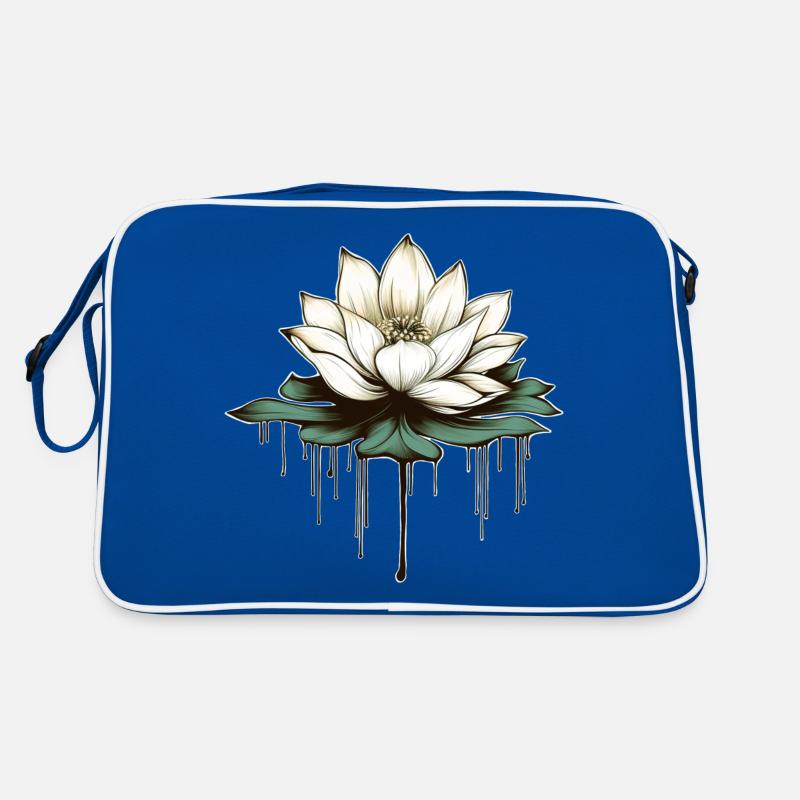 Fleur de lotus Sac Retro