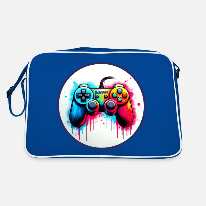 Gamer Gamepad Graffiti Controller - raffstaff ® Retro Bag