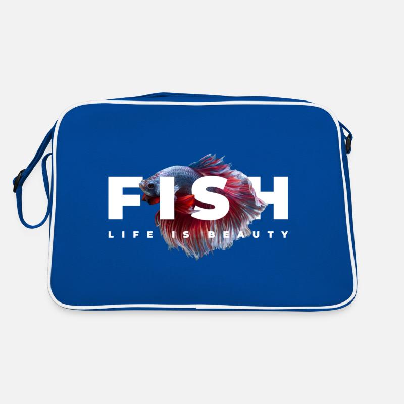 Betta Fish Keeper Aquarium Owner Retro Bag