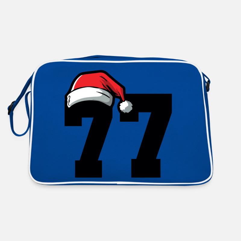 77 Numéro Noël Sac Retro