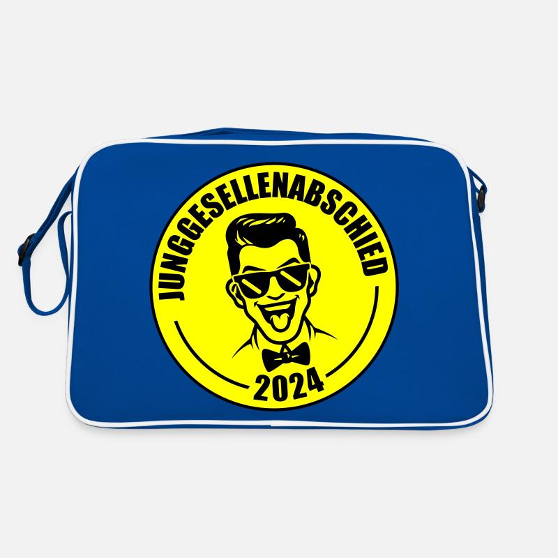 Junggesellenabschied 2024 Retro Tasche