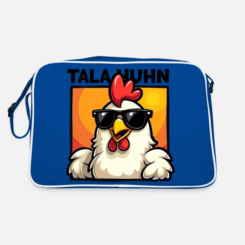TALAHUHN Drôle Dicton Mème Carnaval de rap allemand Sac Retro