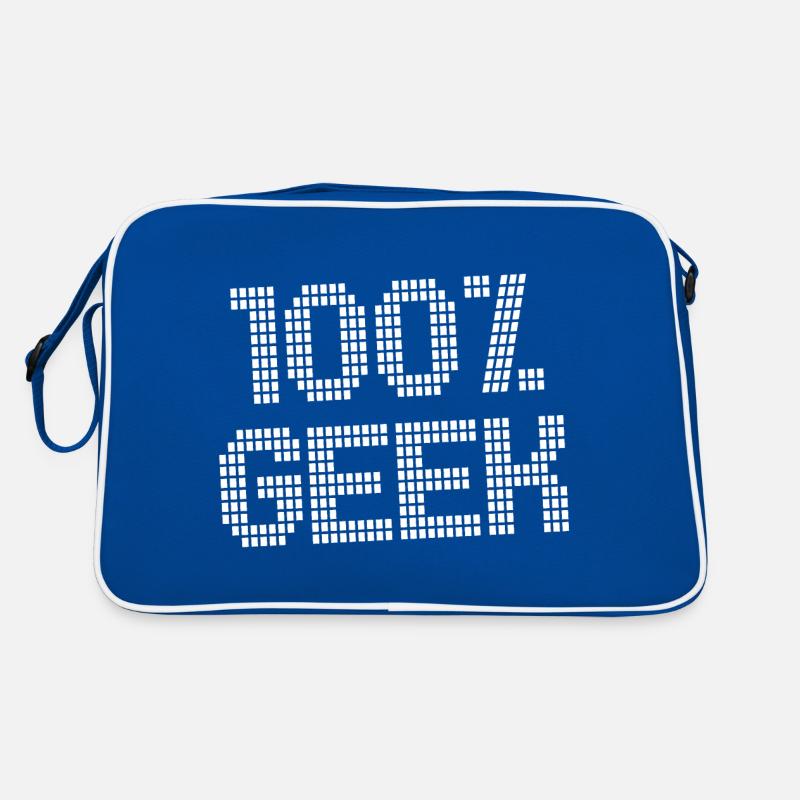 100 % Geek ! cent pour cent geek Sac Retro