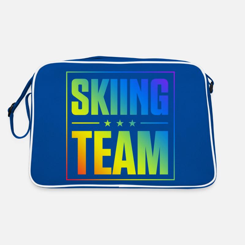 Skiing Team Retro Bag