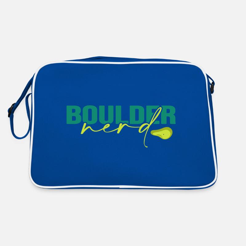 Bouldern Boulderfelsen Boulderaner Boulderhalle Retro Tasche
