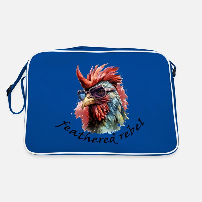 feathered rebel Retro Tasche