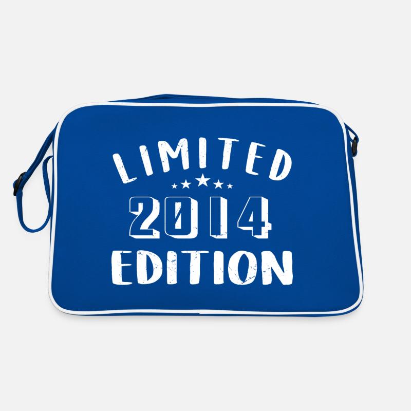 Geburtstag 2014 Limited Edition 2014 geboren sind Retro Tasche