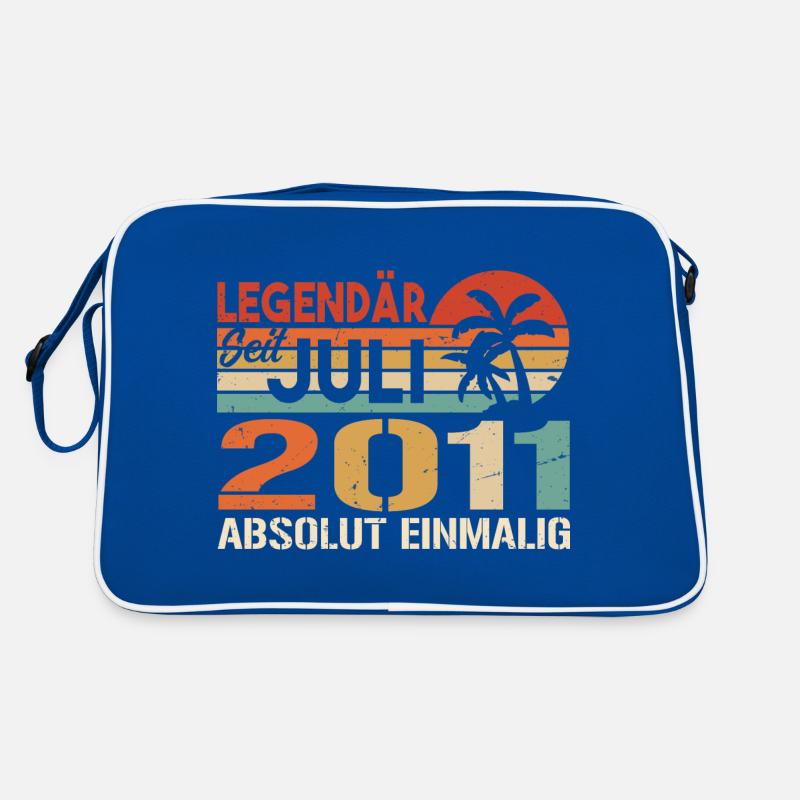 2011 Juli Geboren im Juli 2011 Retro Tasche