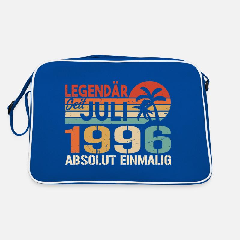 1996 Juli Geboren im Juli 1996 Retro Tasche