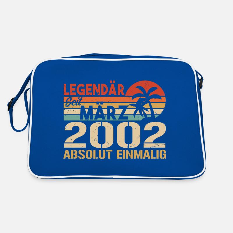 Légendaire depuis mars 2002 - absolument unique Sac Retro