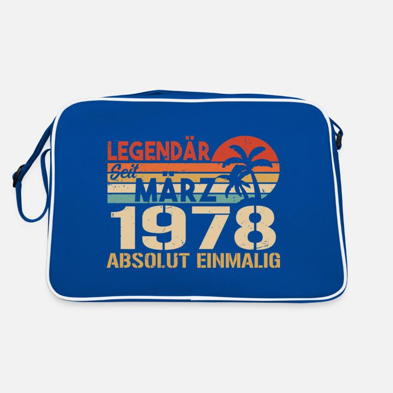 Legendary since March 1978 - absolutely unique Retro Bag