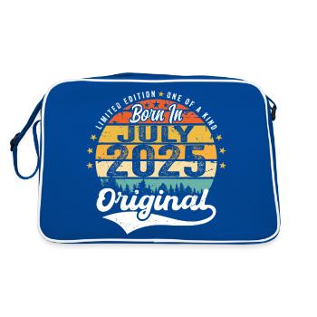 2025 July - years of greatness since July 2025 - Retro Bag - blue/white - Back