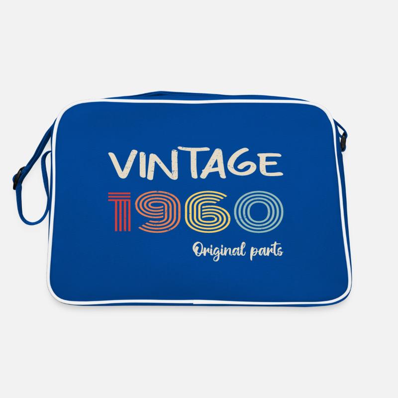 Original 1960 Vintage | Geburtstagsgeschenk 1960 Retro Tasche