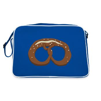 Bretzel - Sac Retro - bleu/blanc - Dos