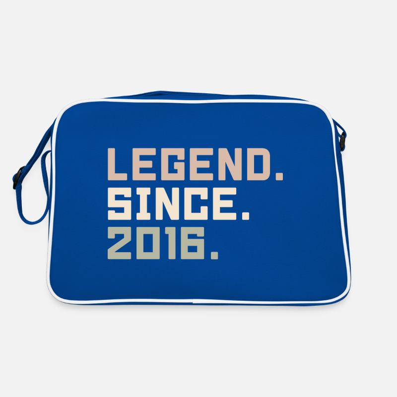 Legenden wurden im 2016 geboren Geschenkideen 2016 Retro Tasche