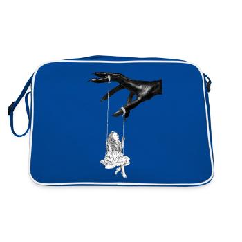 Swing - Retro Bag - blue/white - Back