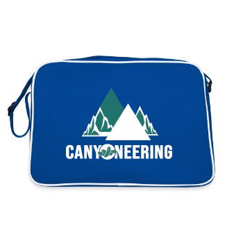 canyoning canyoneering mountains riveraction - Retro Bag - blue/white - Back