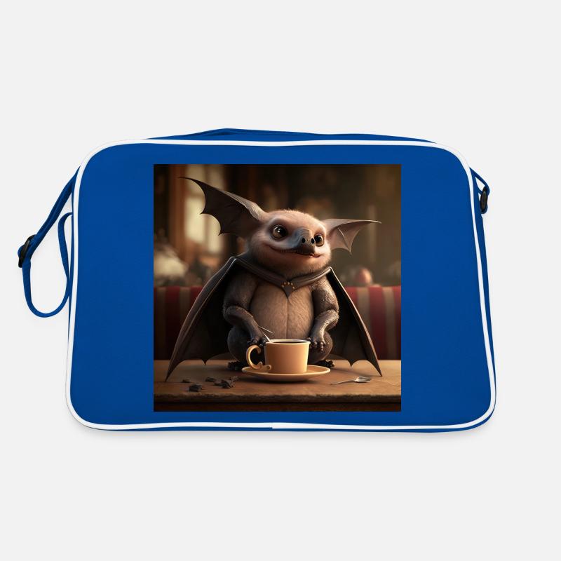 Bat Coffee Caffeine Funny Retro Bag