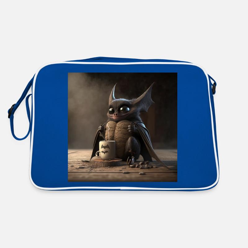 Bat Coffee Caffeine Funny Retro Bag