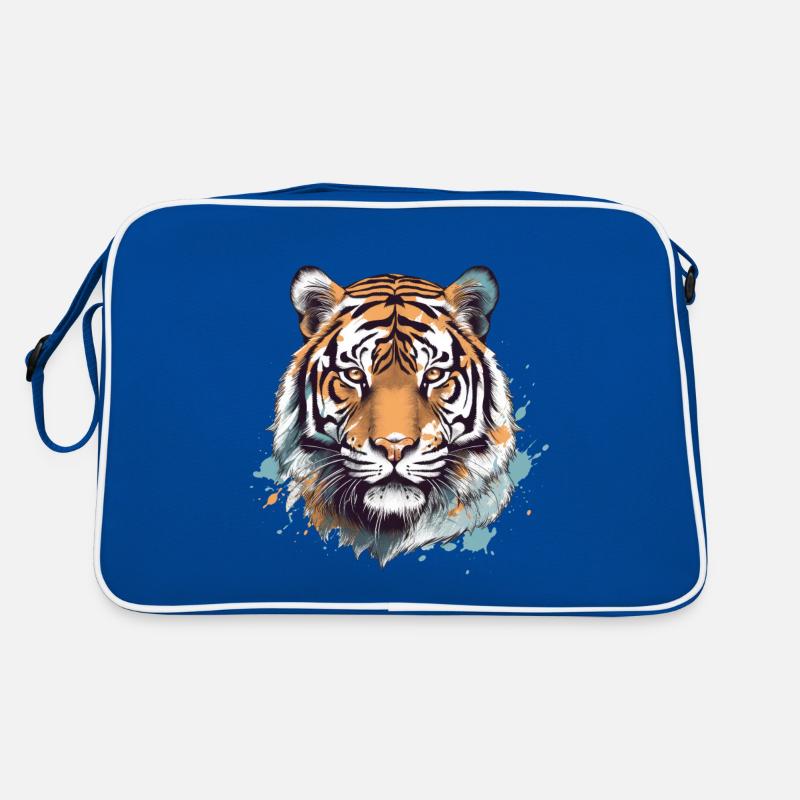 Tiger - Retro Bag - blue/white