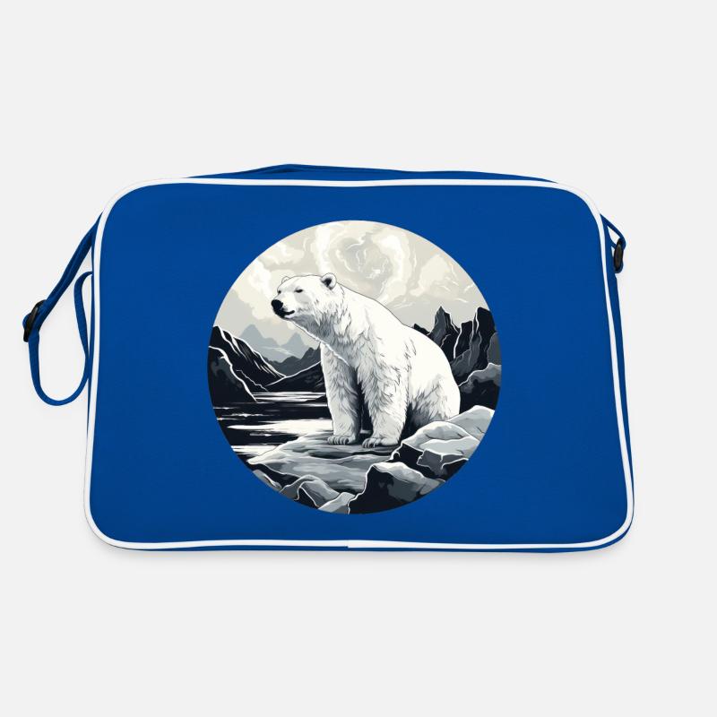 Eisbär Retro Tasche