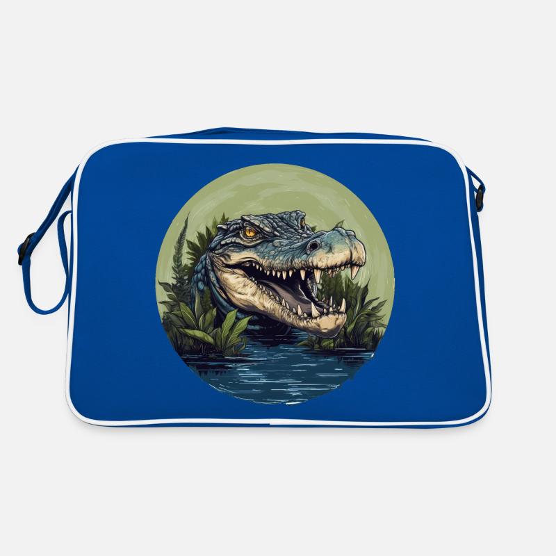 Krokodil Retro Tasche