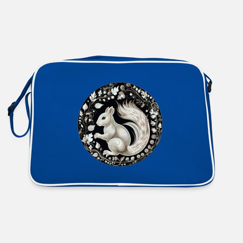 Eichhörnchen Retro Tasche
