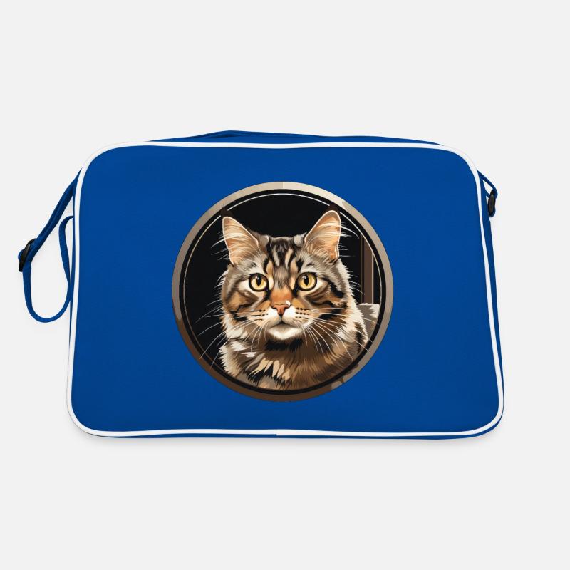 American Bobtail Katze Retro Tasche