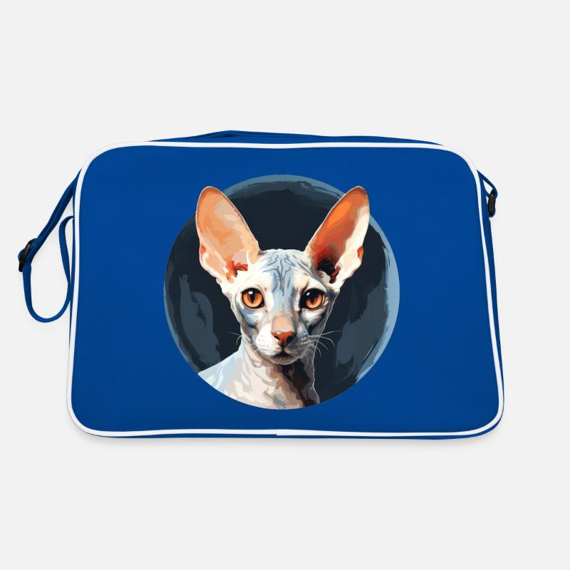 Cornish Rex Katze Retro Tasche