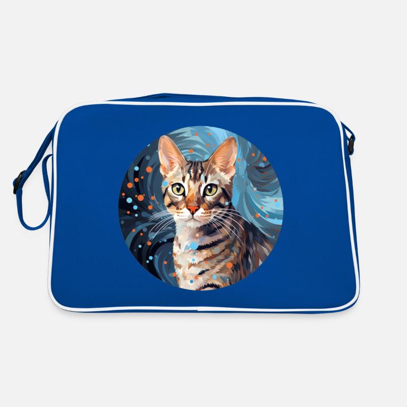 Chat Ocicat Sac Retro