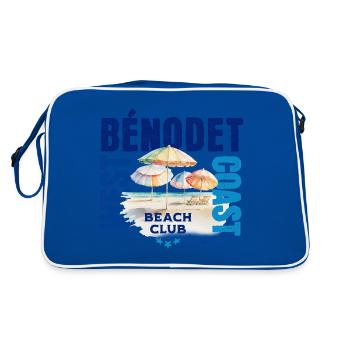 Bénodet Beach club - Sac Retro - bleu/blanc - Dos
