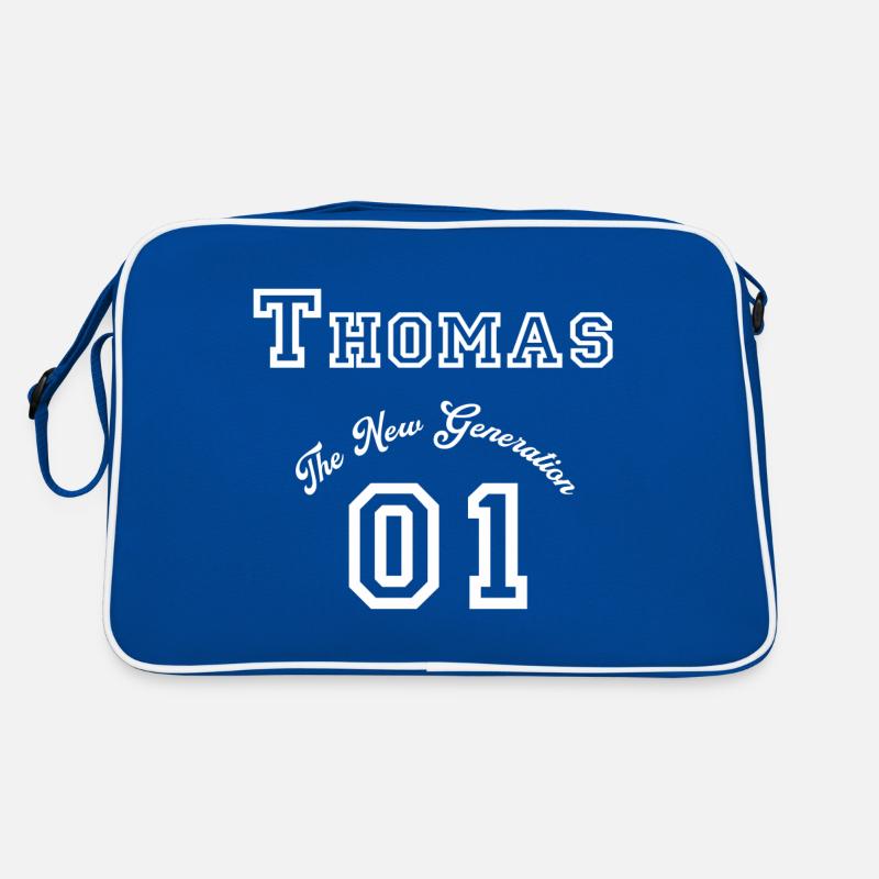 First name Thomas - white Retro Bag
