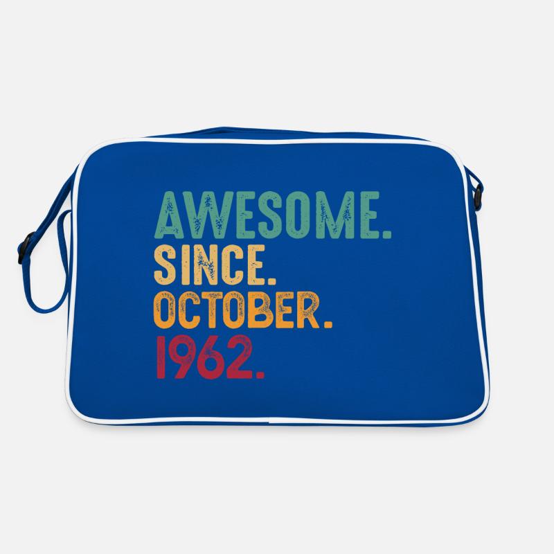 October 1962 - 60th birthday gift. Legend. Retro Bag