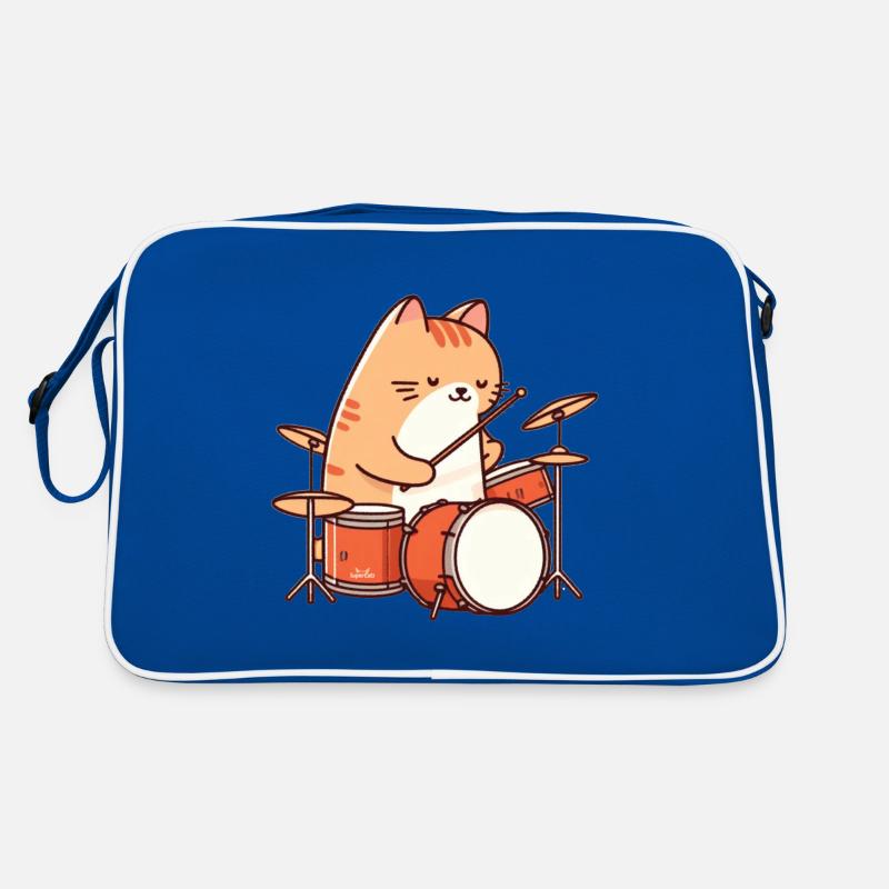 Batter Katze Retro Tasche