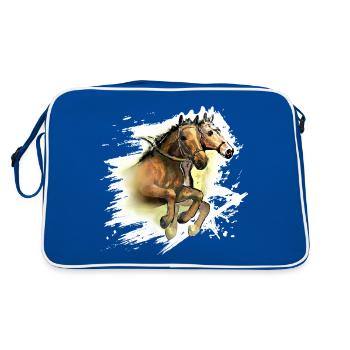 In the jump - Retro Bag - blue/white - Back