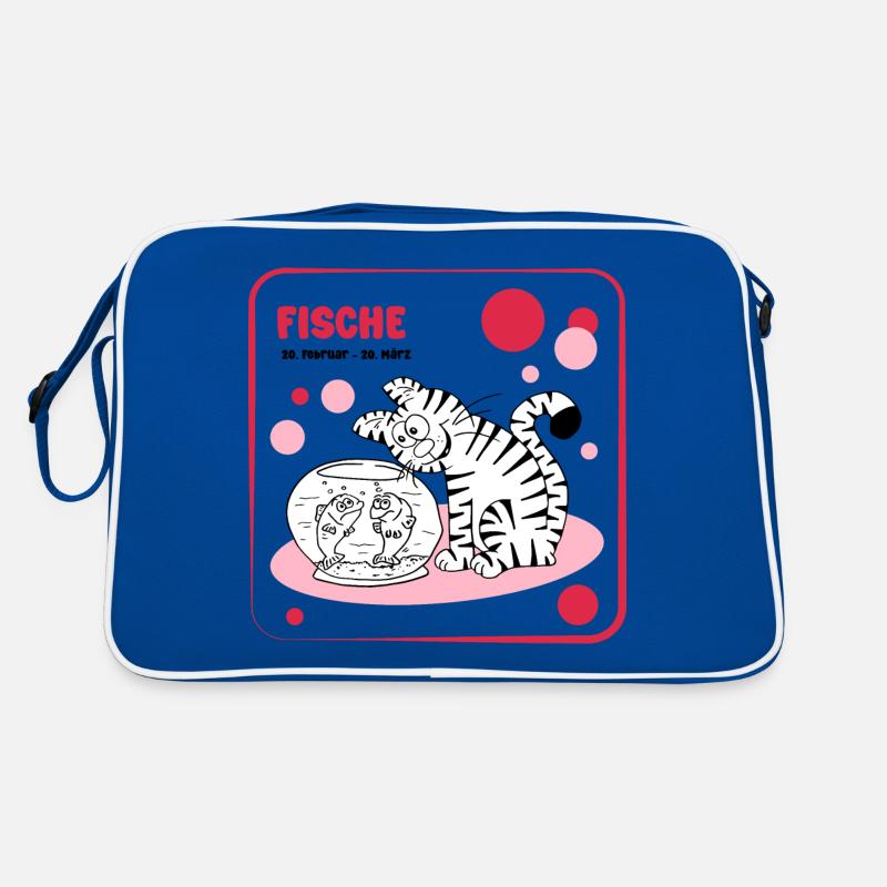 Zodiac sign Pisces Retro Bag