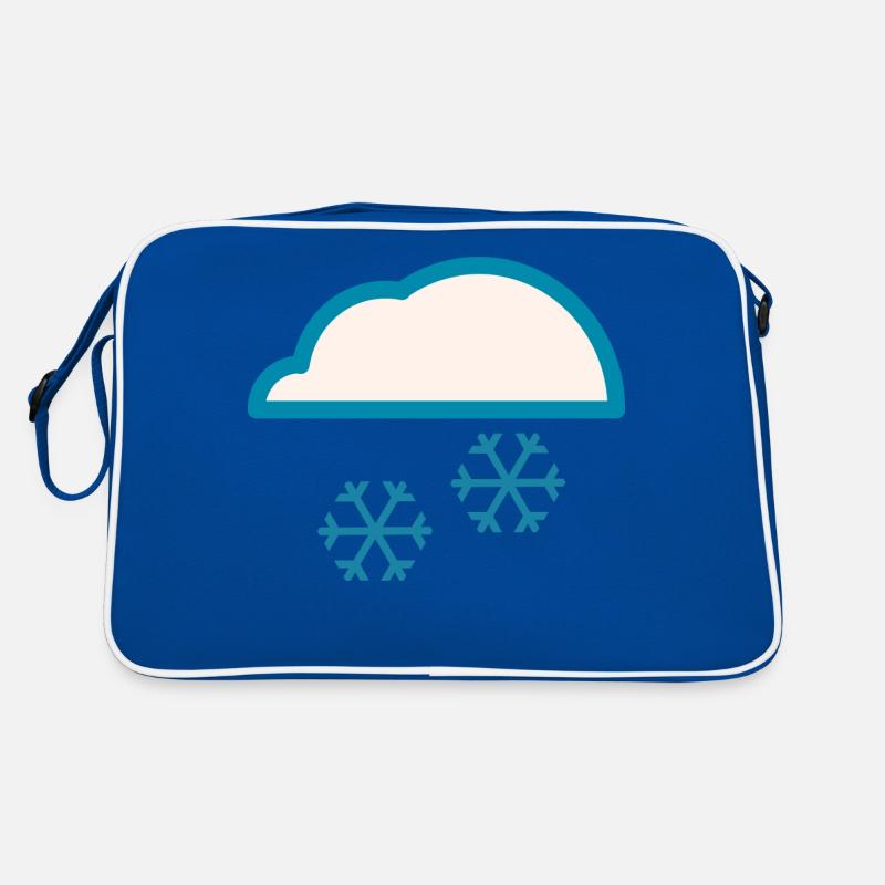 Weather Snow Retro Bag