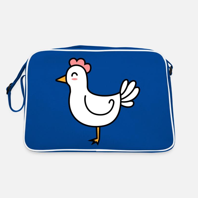 Huhn Comic Tier Retro Tasche