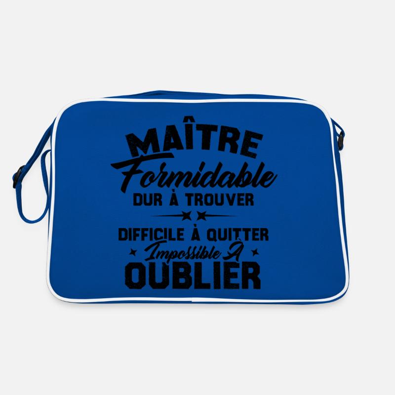 Maître Formidable Idée Cadeau Maître D'école Sac Retro
