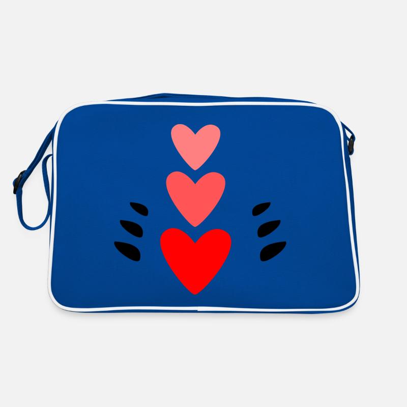 MUTTERTAG. SCHÖNEN MUTTERTAG. MAMA. ICH LIEBE DICH Retro Tasche