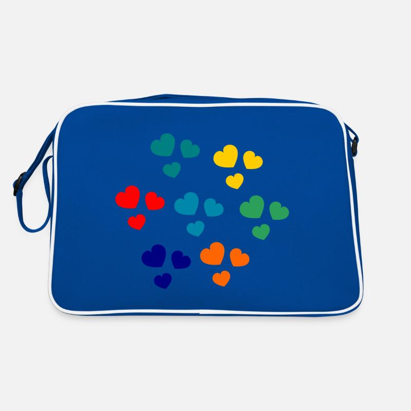 SCHÖNEN MUTTERTAG. MAMA. MUTTERTAG. HERZ Retro Tasche