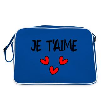 BONNE FÊTE PAPA. PAPA. FÊTE DES PÈRES. BONNE FÊTE - Sac Retro - bleu/blanc - Dos