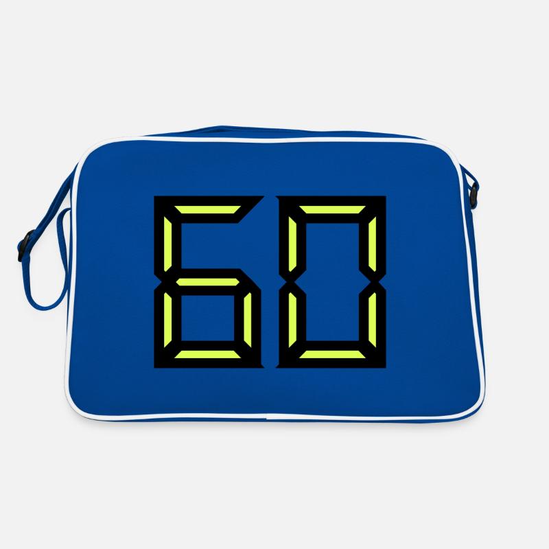 60 ANS. 60e ANNIVERSAIRE. ANNIVERSAIRE 60 ANS Sac Retro