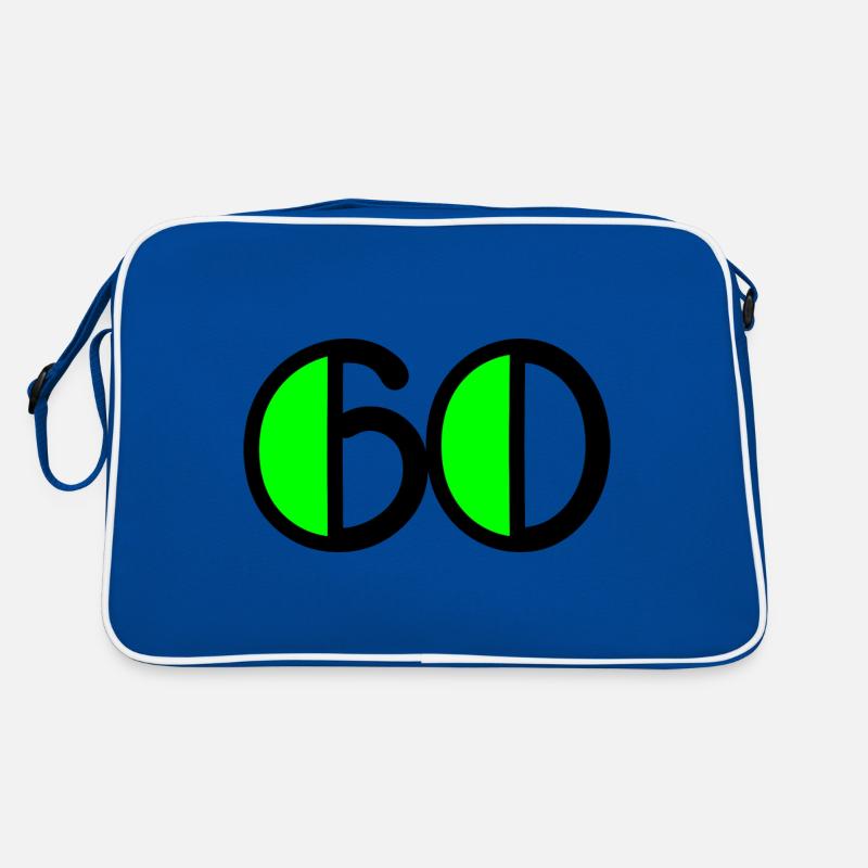60 ANS. 60e ANNIVERSAIRE. ANNIVERSAIRE 60 ANS. 60 Sac Retro