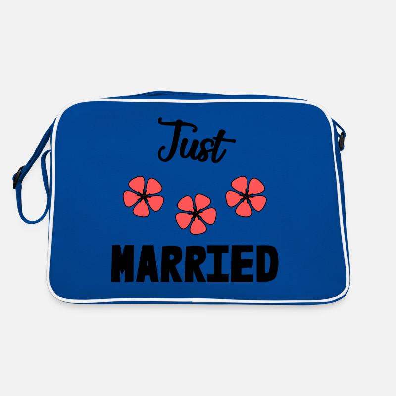 COUPLE. JUST MARRIED. EVJF. SAINT VALENTIN. MARIES Sac Retro
